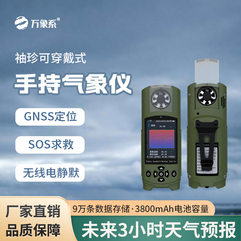 袖珍手持氣象儀